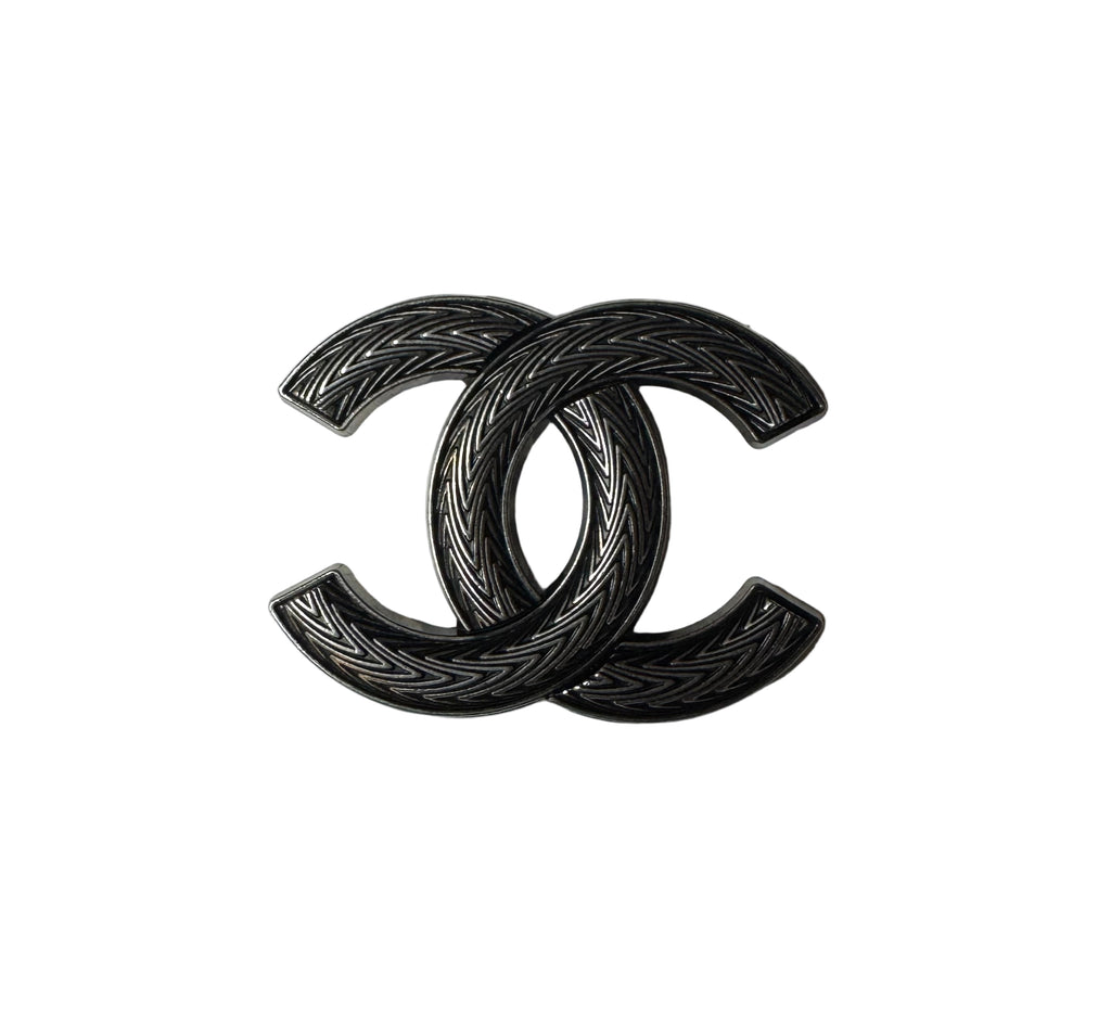 Gunmetal Brooch