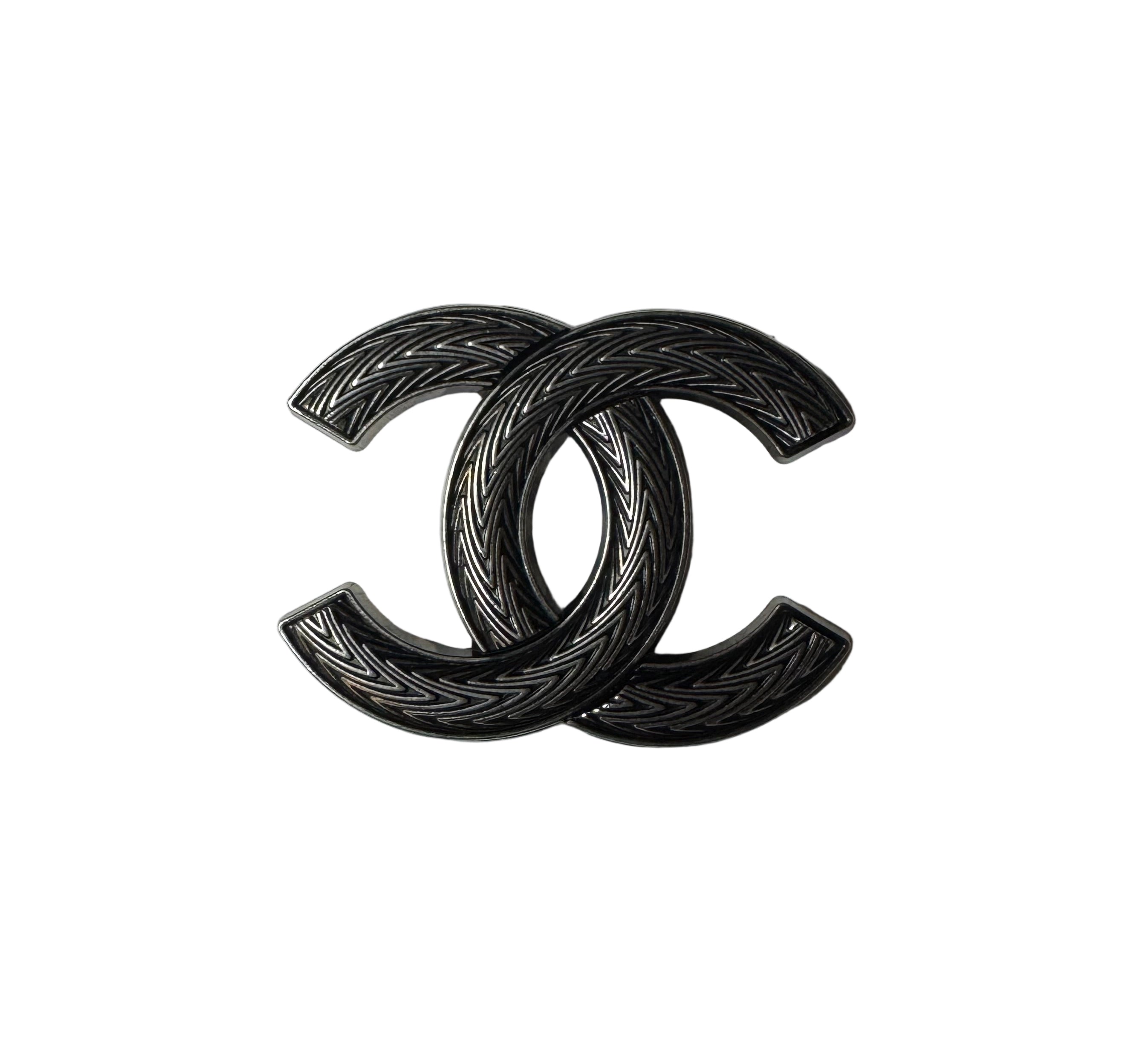 Gunmetal Brooch