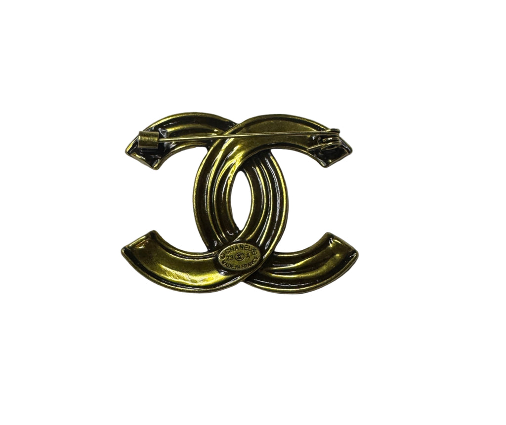 Brass Brooch