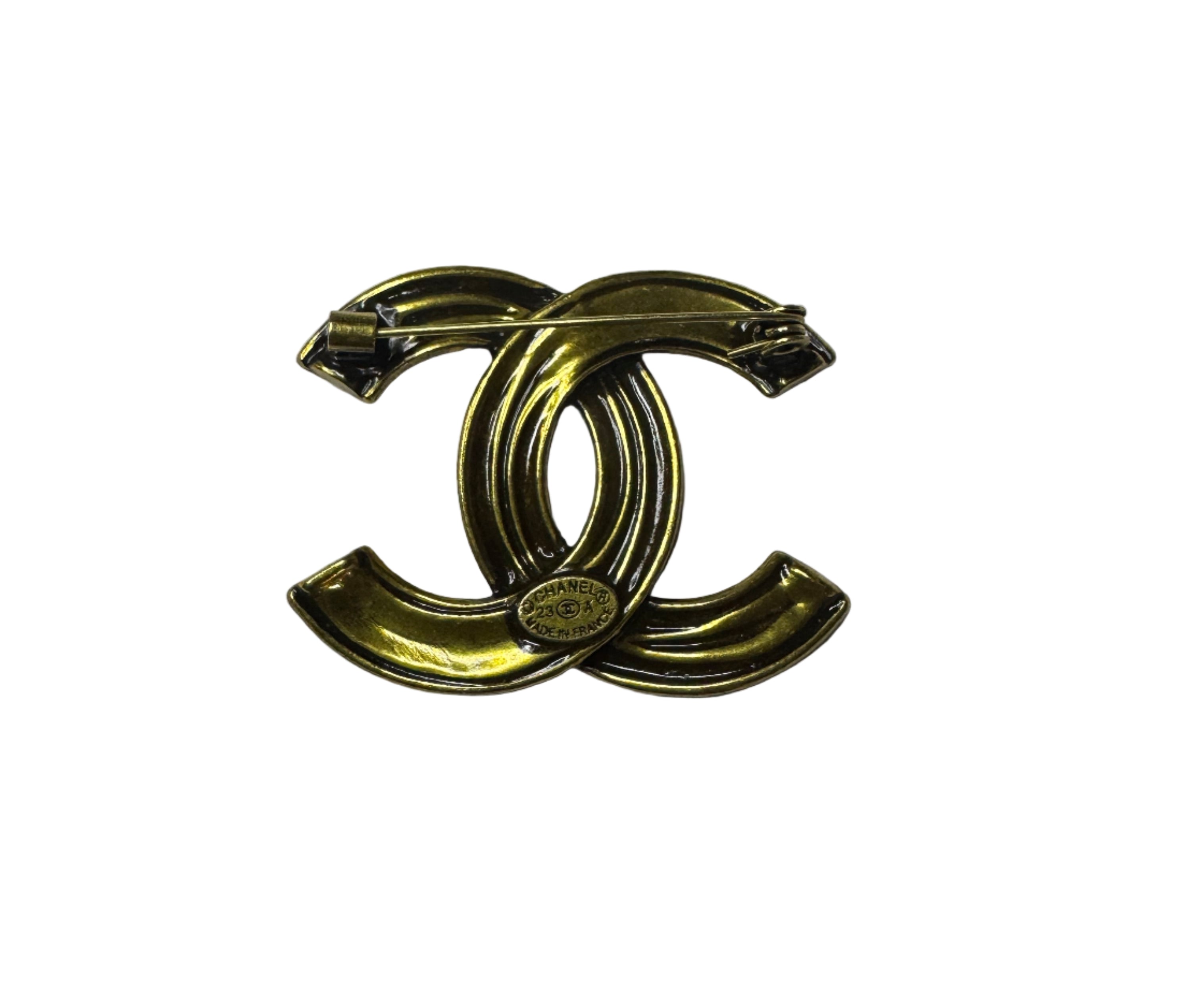 Brass Brooch