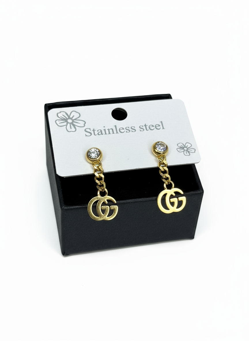 Stud Dangle Earrings