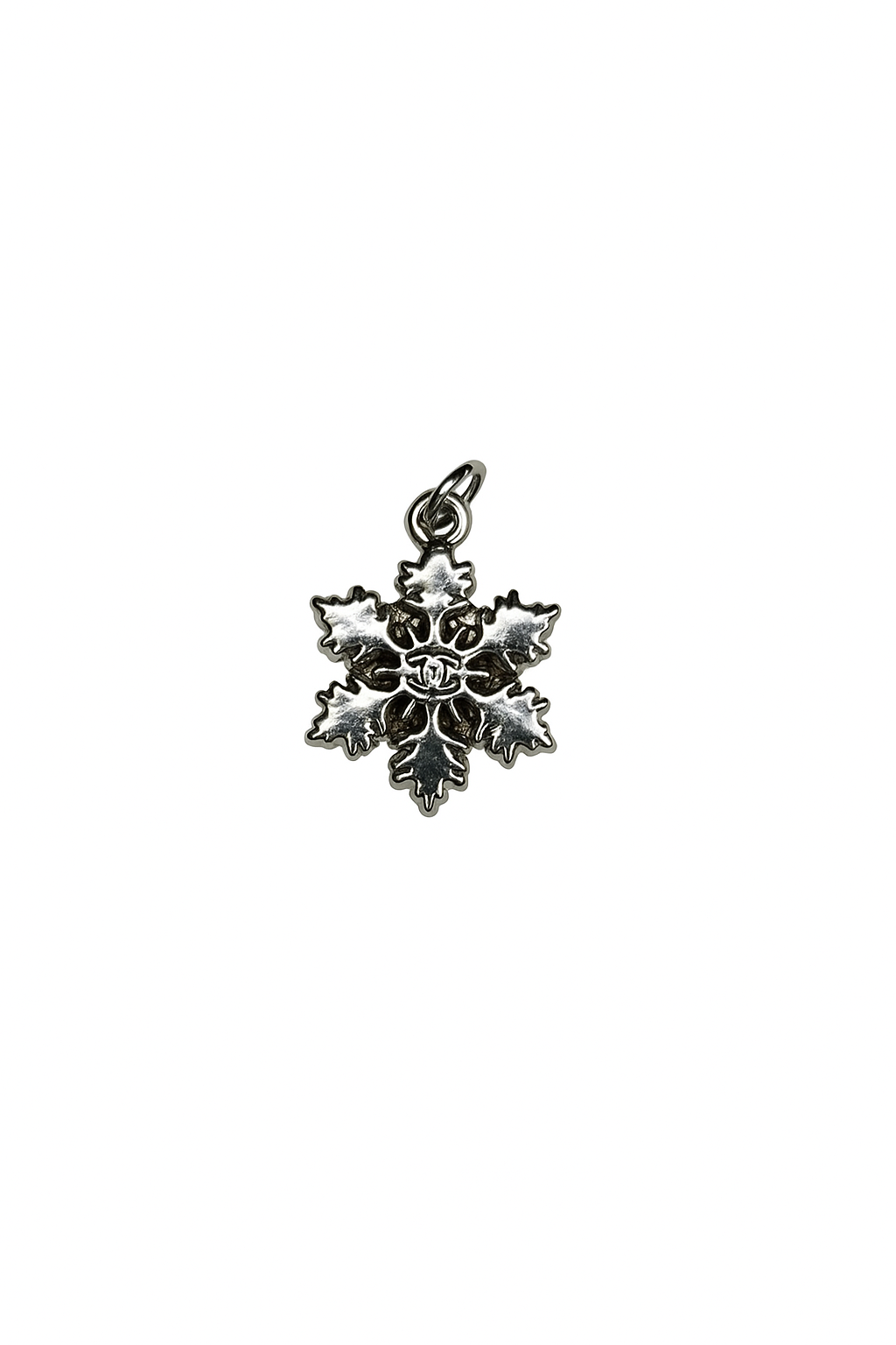 Chanel Snowflake Pendant